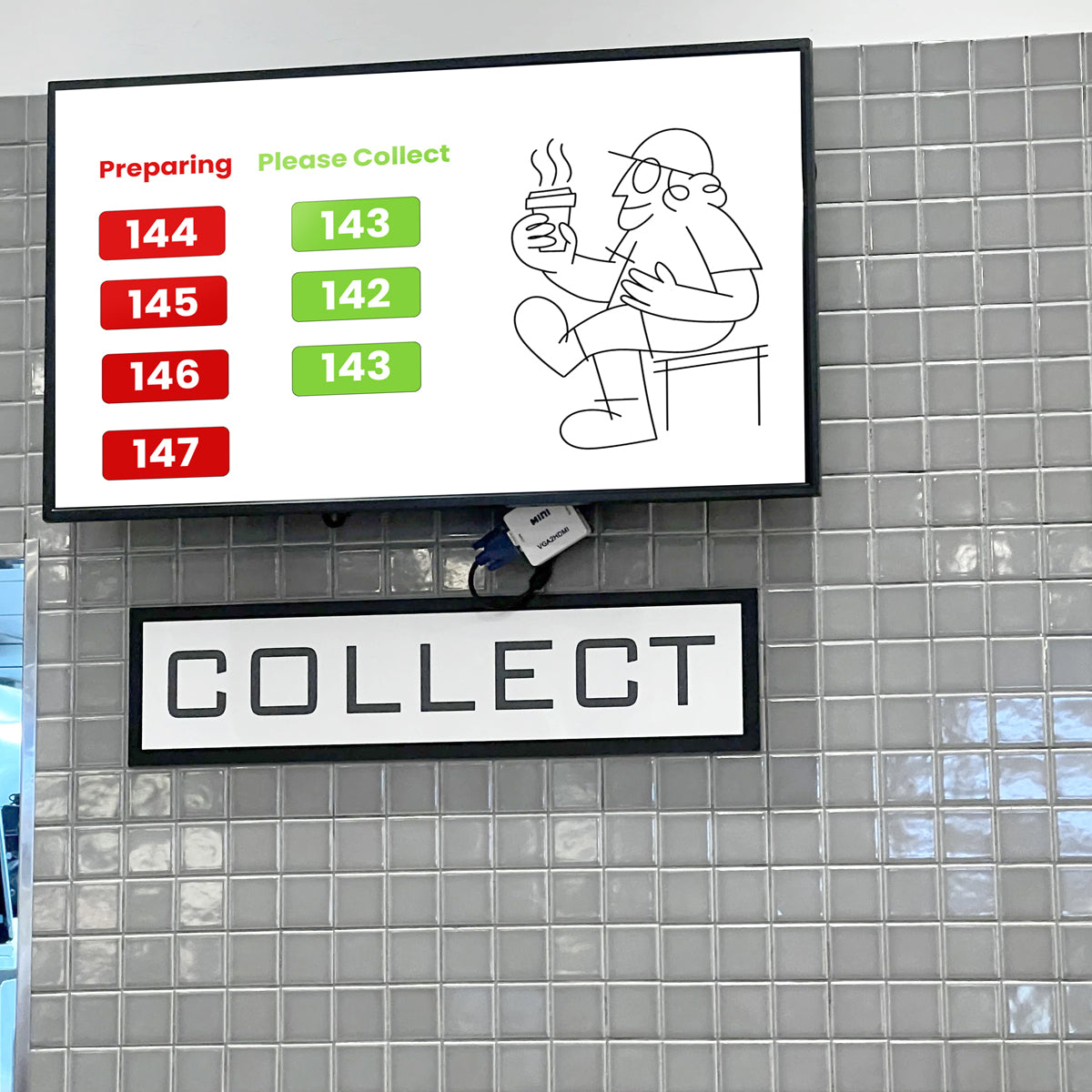 Queue Display System