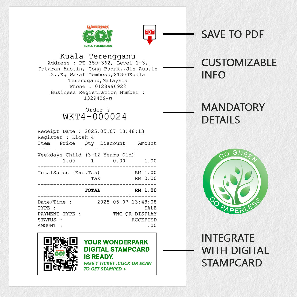 Digital eReceipt