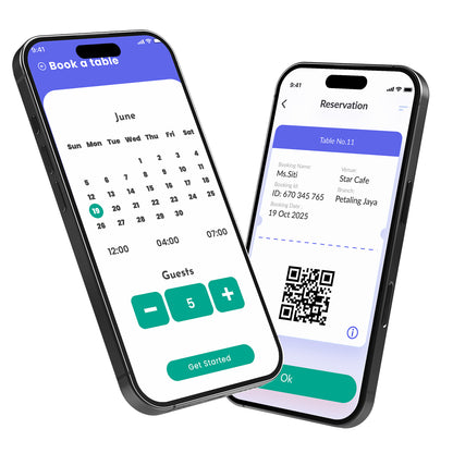 Booking Module with QR Pass