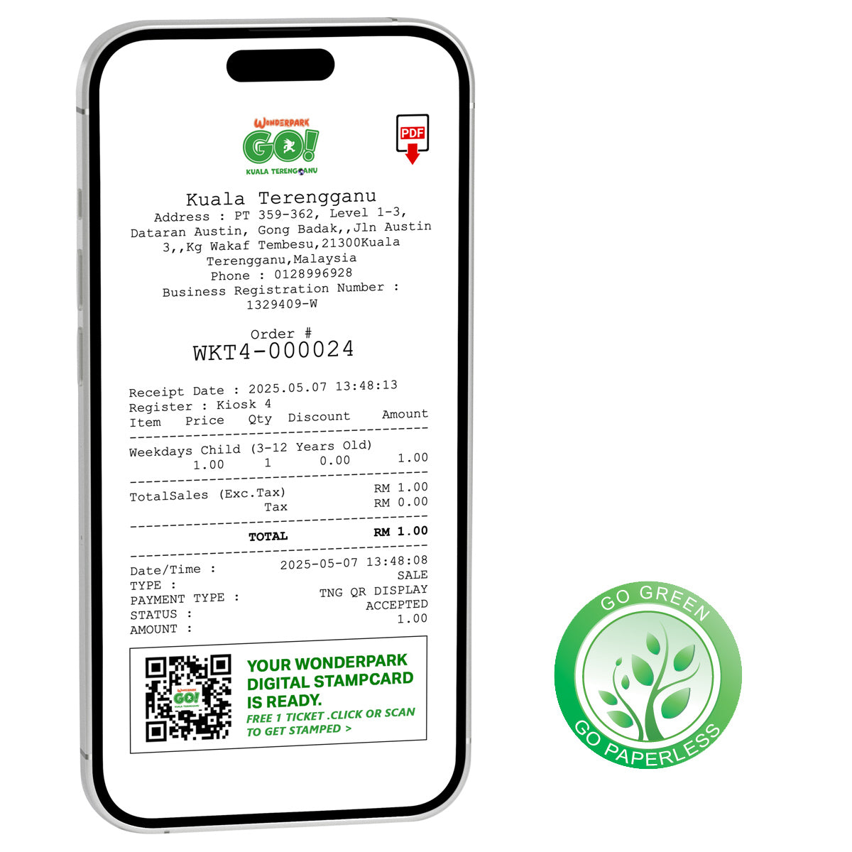 Digital eReceipt